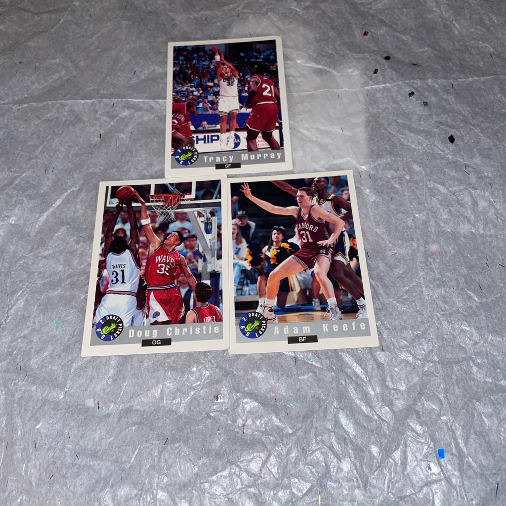 Classic Basketball Trading Cards 1992 Draft Pick